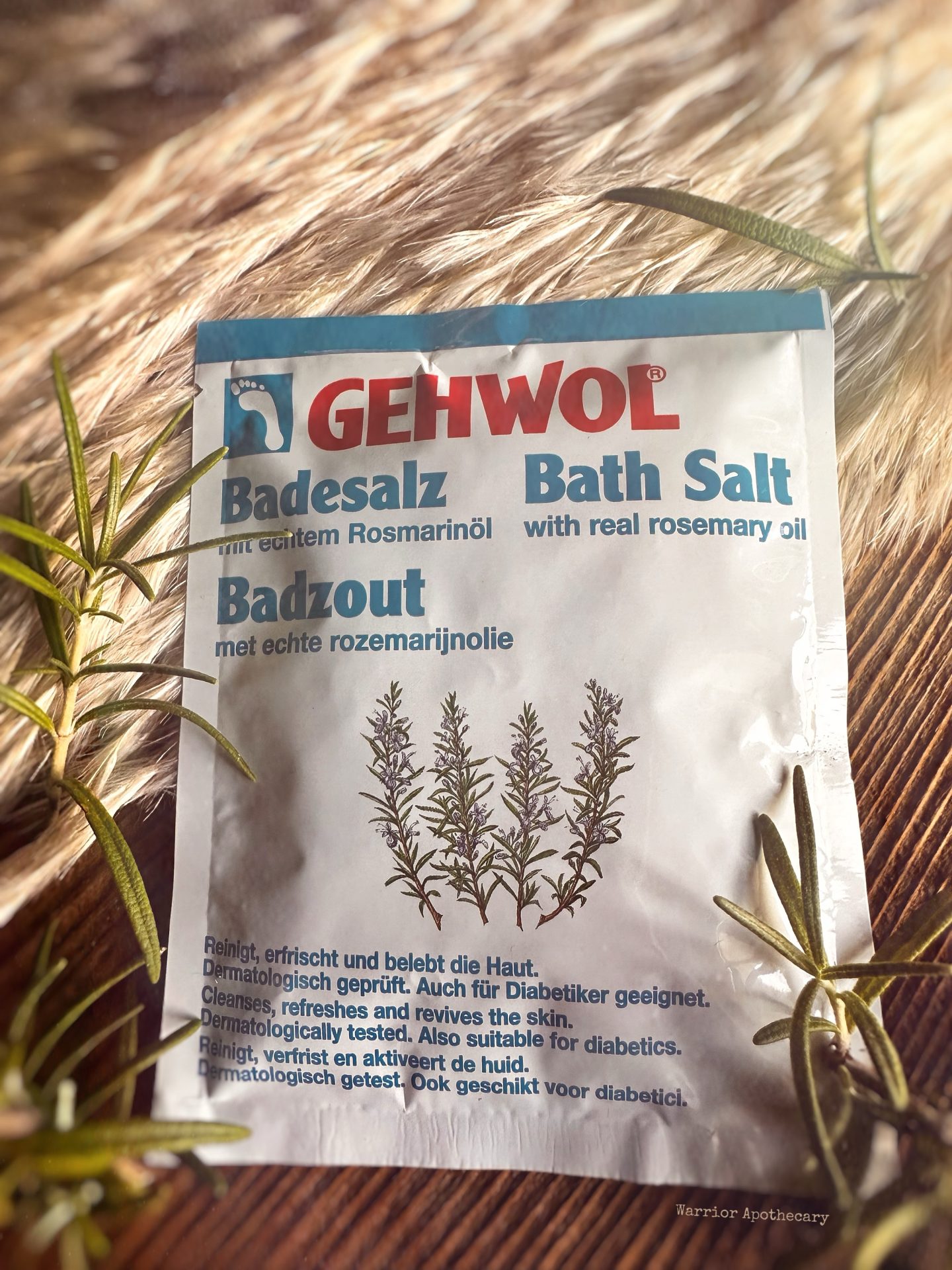 GEHWOL Rosemary Bath Salt
